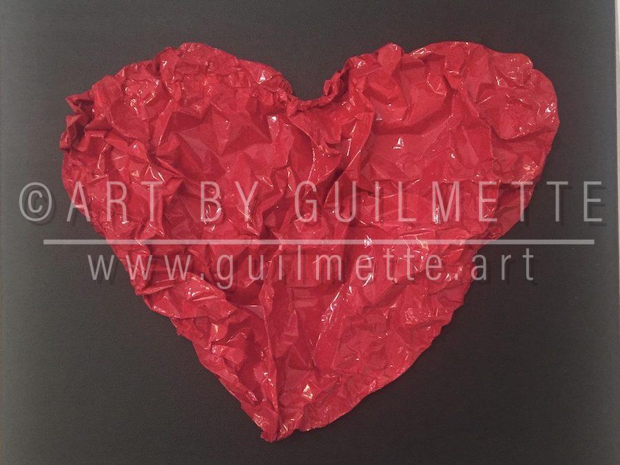 Coeur rouge – H25